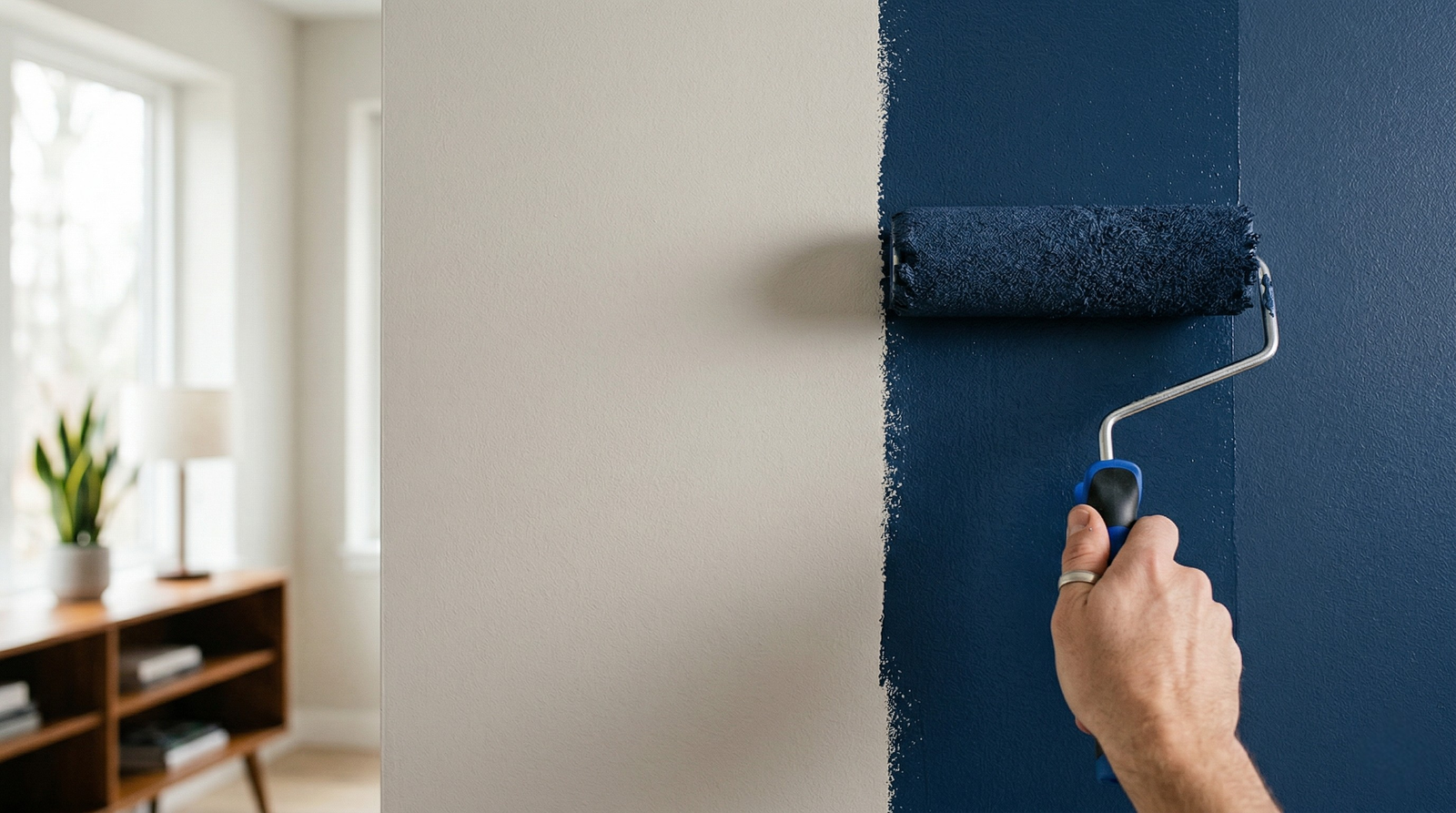 Interior wall painting for modern spaces